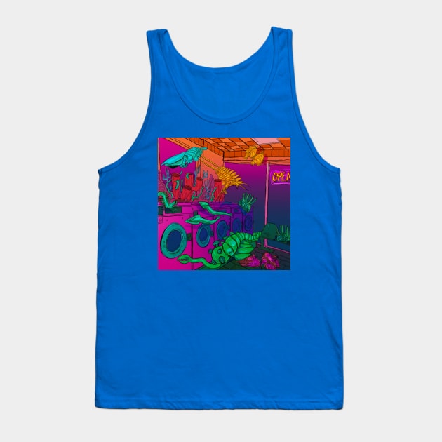 cambrian era laundromat Tank Top by bhramarii